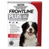 Frontline Plus Flea Treatment for Dogs 40-60kg Red 6 Pack-Habitat Pet Supplies