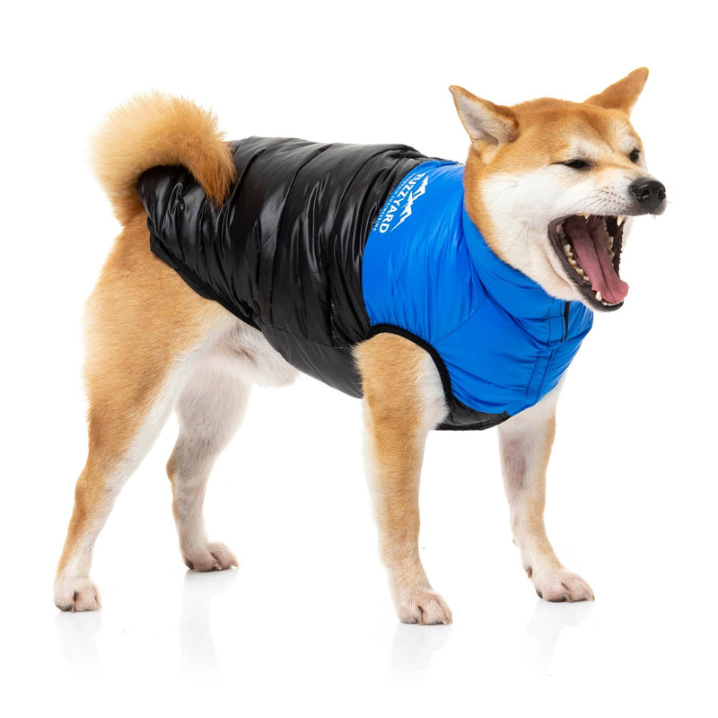 FuzzYard Apparel East Harlem Dog Puffer Jacket Blue Size 1