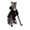 FuzzYard Apparel Heartbreaker Dog Hoodie Black Size 1
