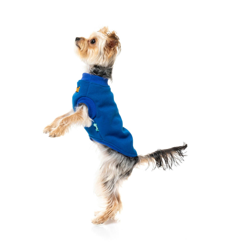 FuzzYard Apparel The Woof Dog Sweater Blue Size 6***