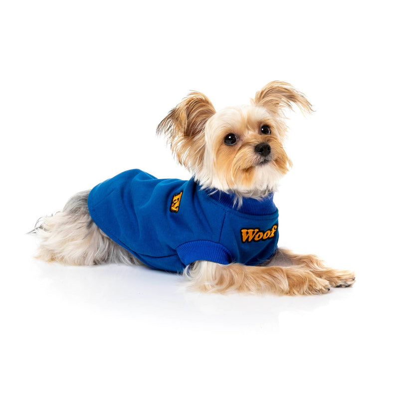 FuzzYard Apparel The Woof Dog Sweater Blue Size 6***