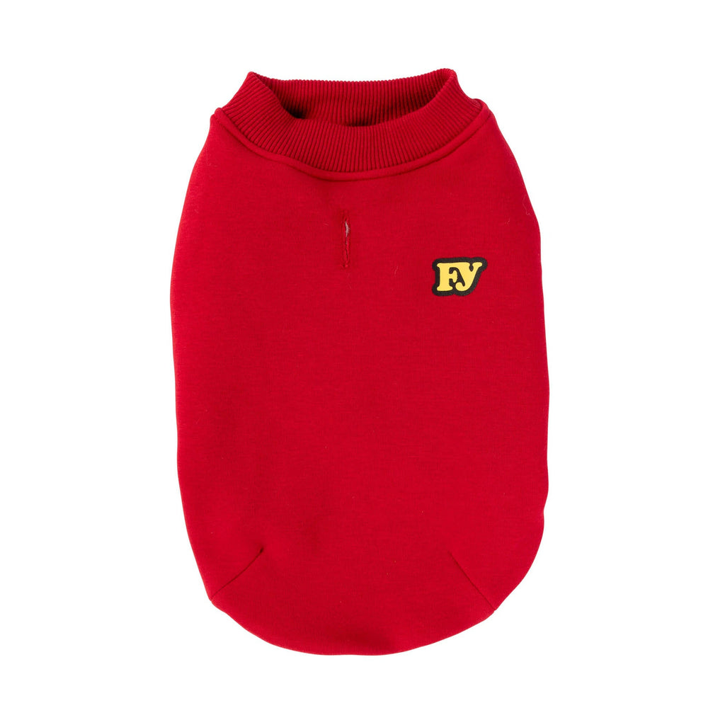 FuzzYard Apparel The Woof Dog Sweater Red Size 2***-Habitat Pet Supplies