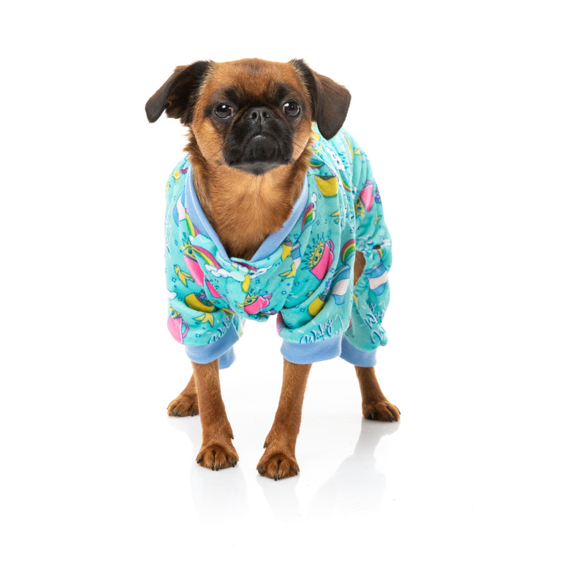 FuzzYard Apparel Wakey Wakey Dog Pyjamas Size 1*