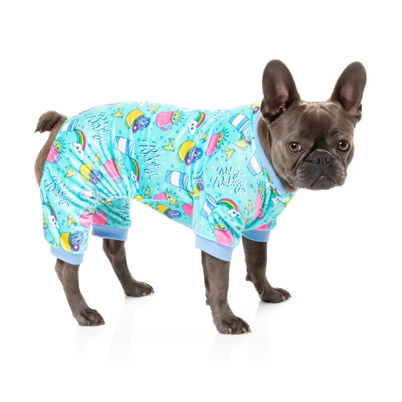 FuzzYard Apparel Wakey Wakey Dog Pyjamas Size 4