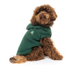 FuzzYard Apparel Yardsters Dog Hoodie Green Size 4