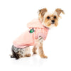 FuzzYard Apparel Yardsters Dog Hoodie Pink Size 4***