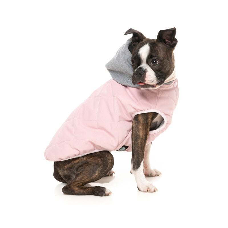 FuzzYard Dog Apparel Cremorne Hoodie Pink Size 1