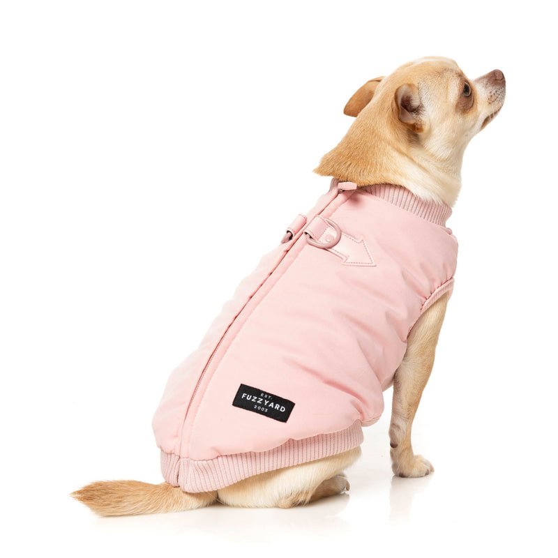 FuzzYard Dog Apparel East Macgyver Jacket Pink Size 5