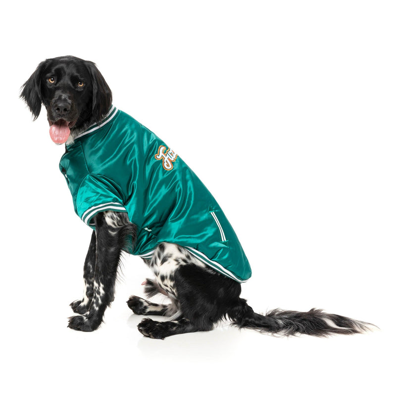 FuzzYard Dog Apparel Fastball Jacket Green Size 2