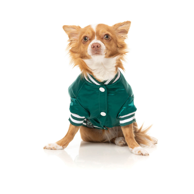 FuzzYard Dog Apparel Fastball Jacket Green Size 2