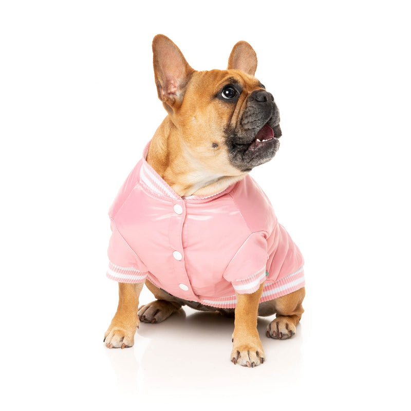 FuzzYard Dog Apparel Fastball Jacket Pink Size 1