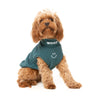 FuzzYard Dog Apparel Rock It Sweater Dark Green Size 1