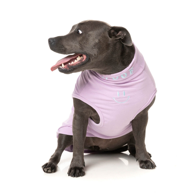 FuzzYard Dog Apparel Rock It Sweater Lilac Size 1