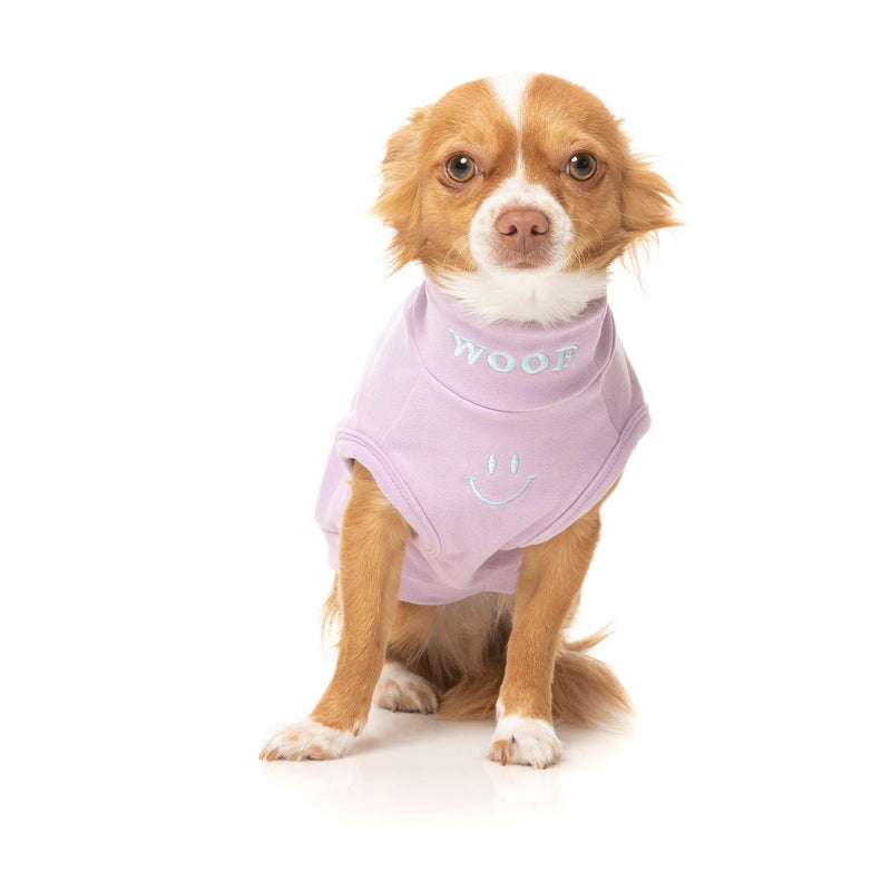 FuzzYard Dog Apparel Rock It Sweater Lilac Size 7