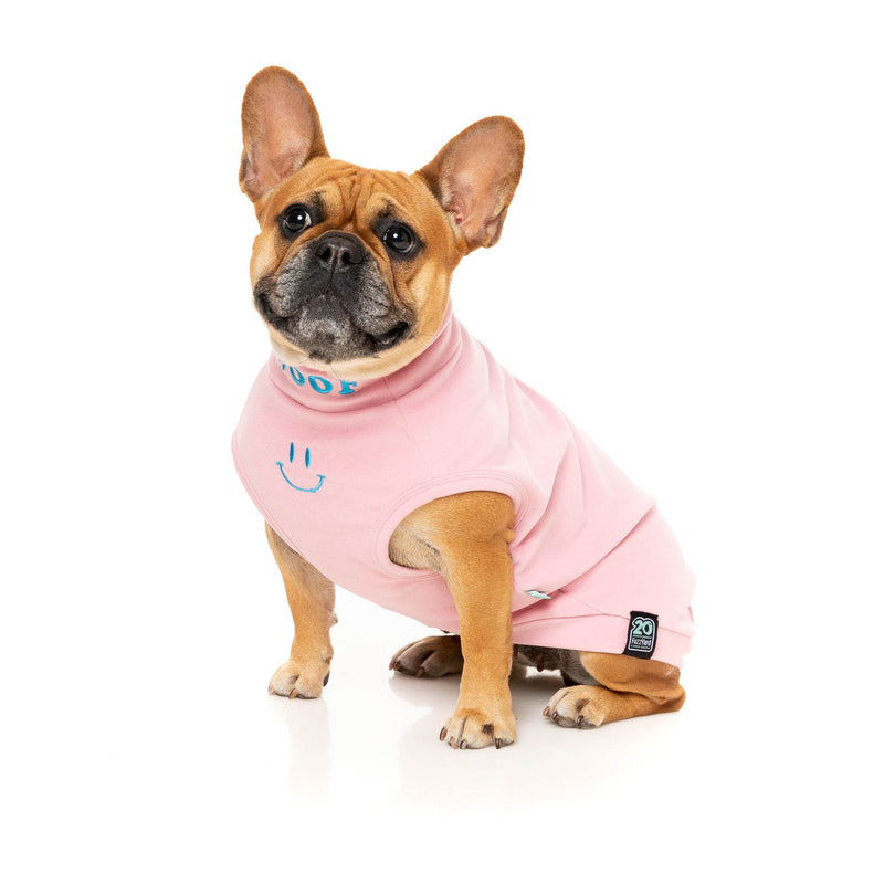 FuzzYard Dog Apparel Rock It Sweater Pink Size 2