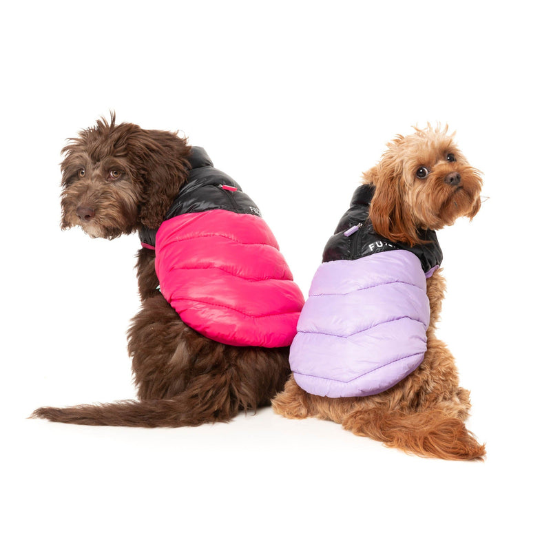 FuzzYard Dog Apparel South Harlem Jacket Lilac Size 5