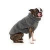 FuzzYard Dog Apparel Turtle Teddy Sweater Charcoal Size 1
