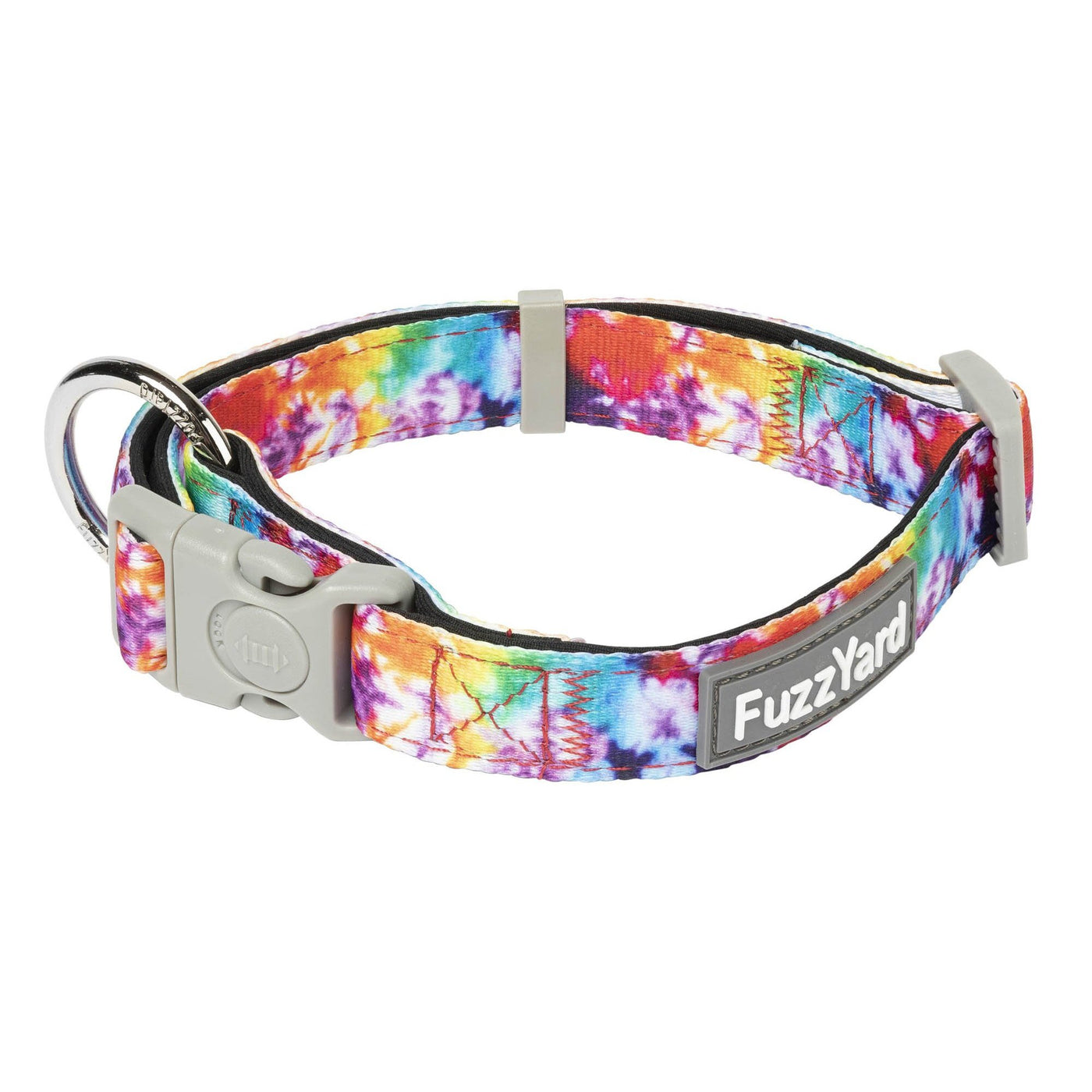 FuzzYard Dog Collar Peace Out Large