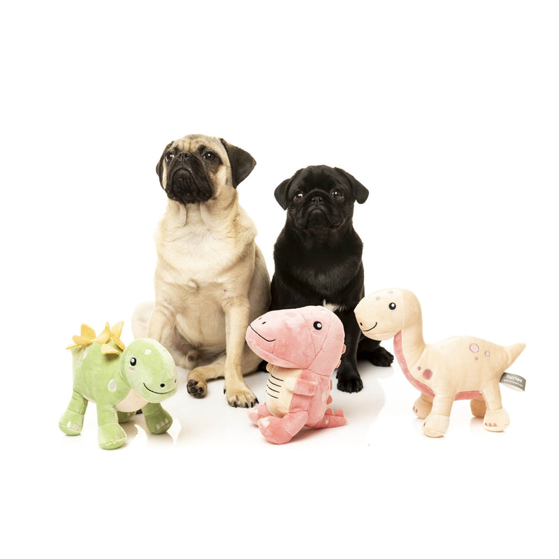 FuzzYard Dog Toy Stannis the Stegosaurus-Habitat Pet Supplies