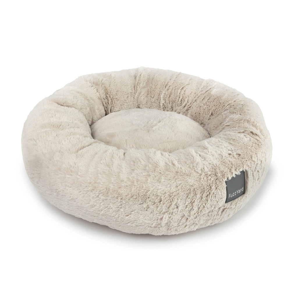 FuzzYard Dreameazzzy Dog Bed Cream Medium-Habitat Pet Supplies