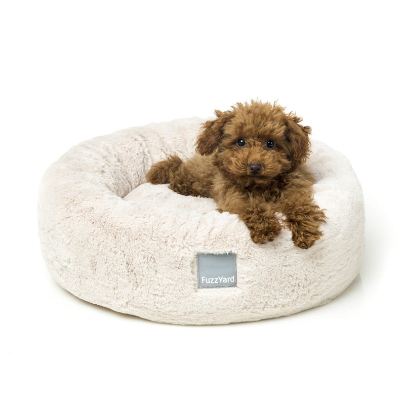 FuzzYard Dreameazzzy Dog Bed Cream Small (+_+)