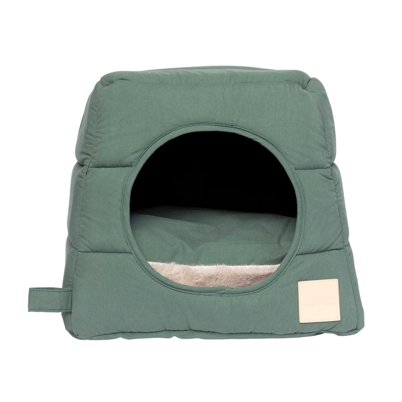 FuzzYard Life Cat Cubby Myrtle Green (+_+)