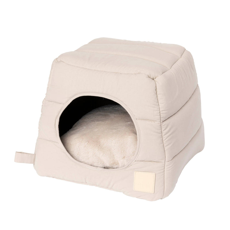 FuzzYard Life Cat Cubby Sandstone