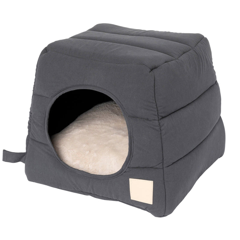 FuzzYard Life Cat Cubby Slate Grey (+_+)