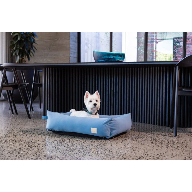 FuzzYard Life Dog Bed French Blue Medium