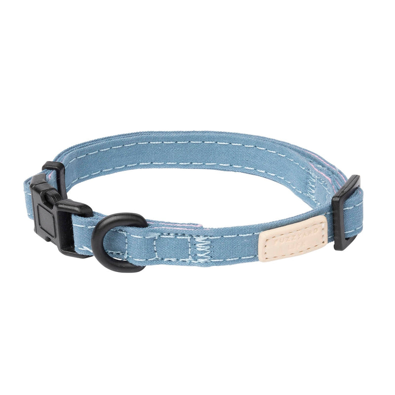 FuzzYard Life Dog Collar French Blue Extra Small-Habitat Pet Supplies