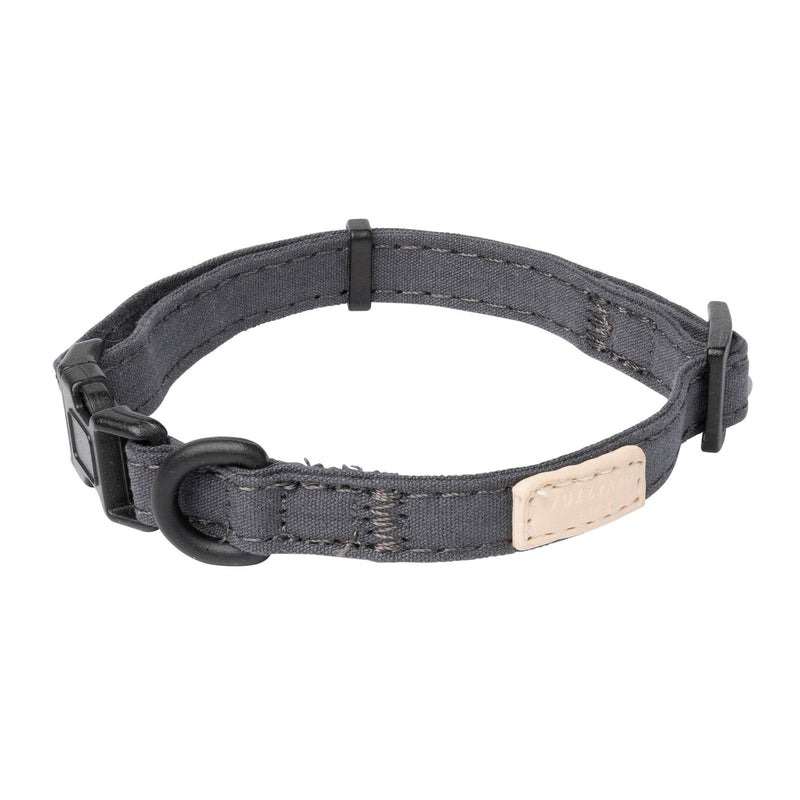 FuzzYard Life Dog Collar Slate Grey Extra Small-Habitat Pet Supplies