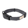 FuzzYard Life Dog Collar Slate Grey Large-Habitat Pet Supplies