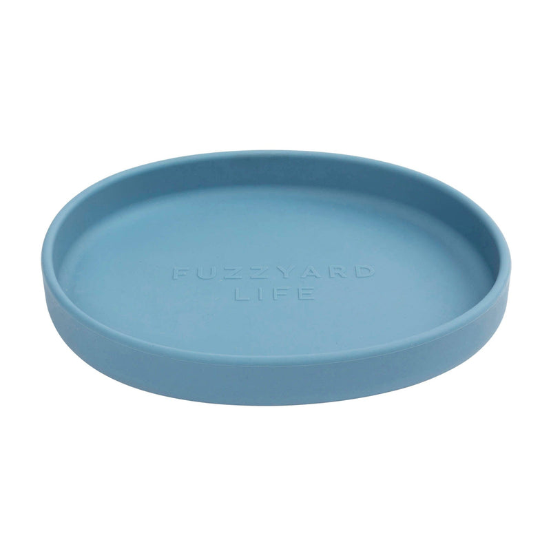 FuzzYard Life Silicone Cat Dish French Blue