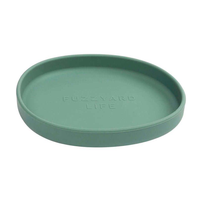 FuzzYard Life Silicone Cat Dish Myrtle Green