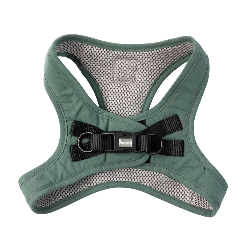 FuzzYard Life Step In Dog Harness Myrtle Green Large
