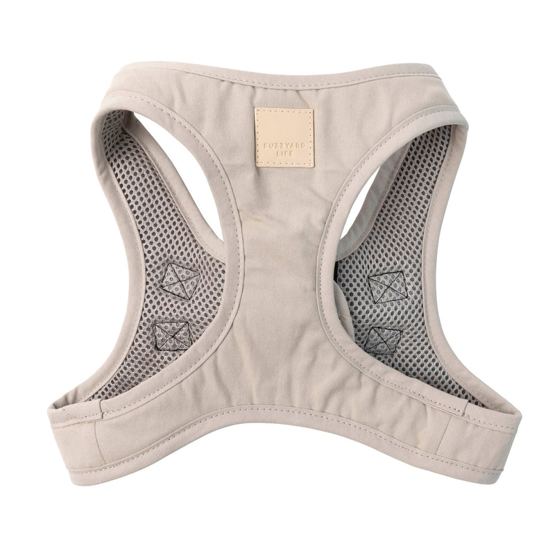 FuzzYard Life Step In Dog Harness Sandstone Medium-Habitat Pet Supplies