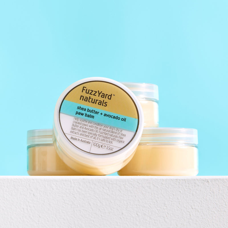 FuzzYard Naturals Shea Butter and Avocado Oil Dog Paw Balm 100g