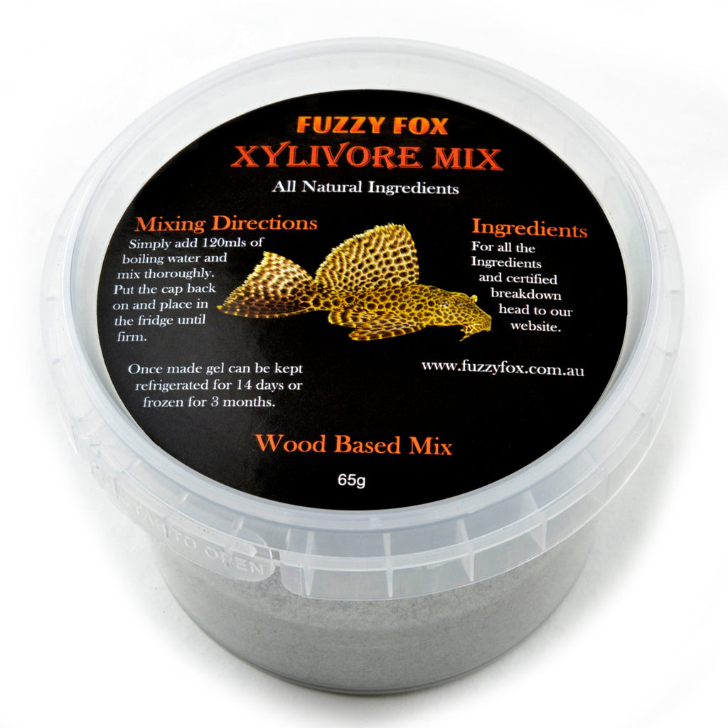 Fuzzy Fox Fish Xylivore Premix Gel Food 65g-Habitat Pet Supplies