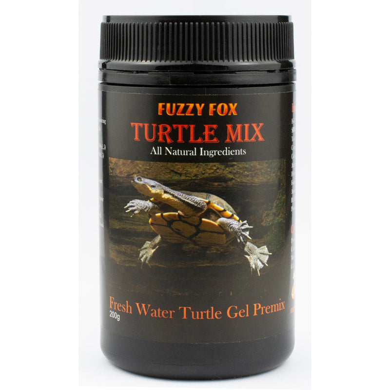Fuzzy Fox Turtle Premix Gel Food 200g***-Habitat Pet Supplies