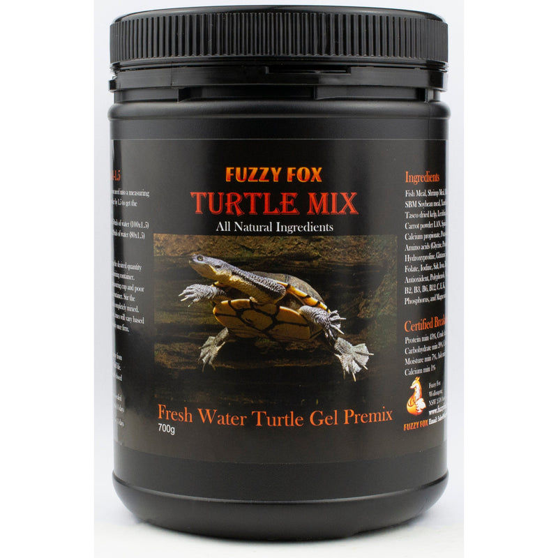 Fuzzy Fox Turtle Premix Gel Food 700g***-Habitat Pet Supplies