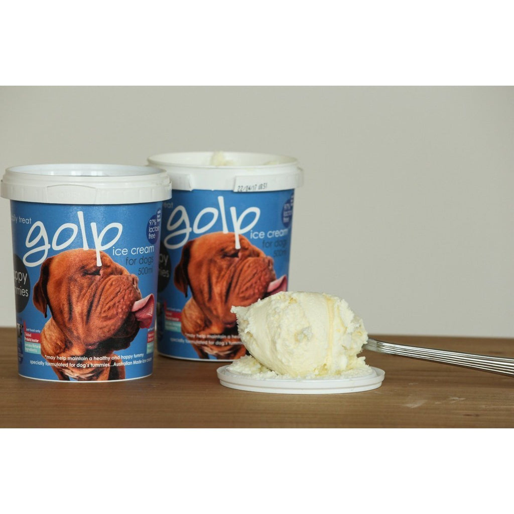Golp Ice Cream for Dogs Vanilla Bean Tub-Habitat Pet Supplies