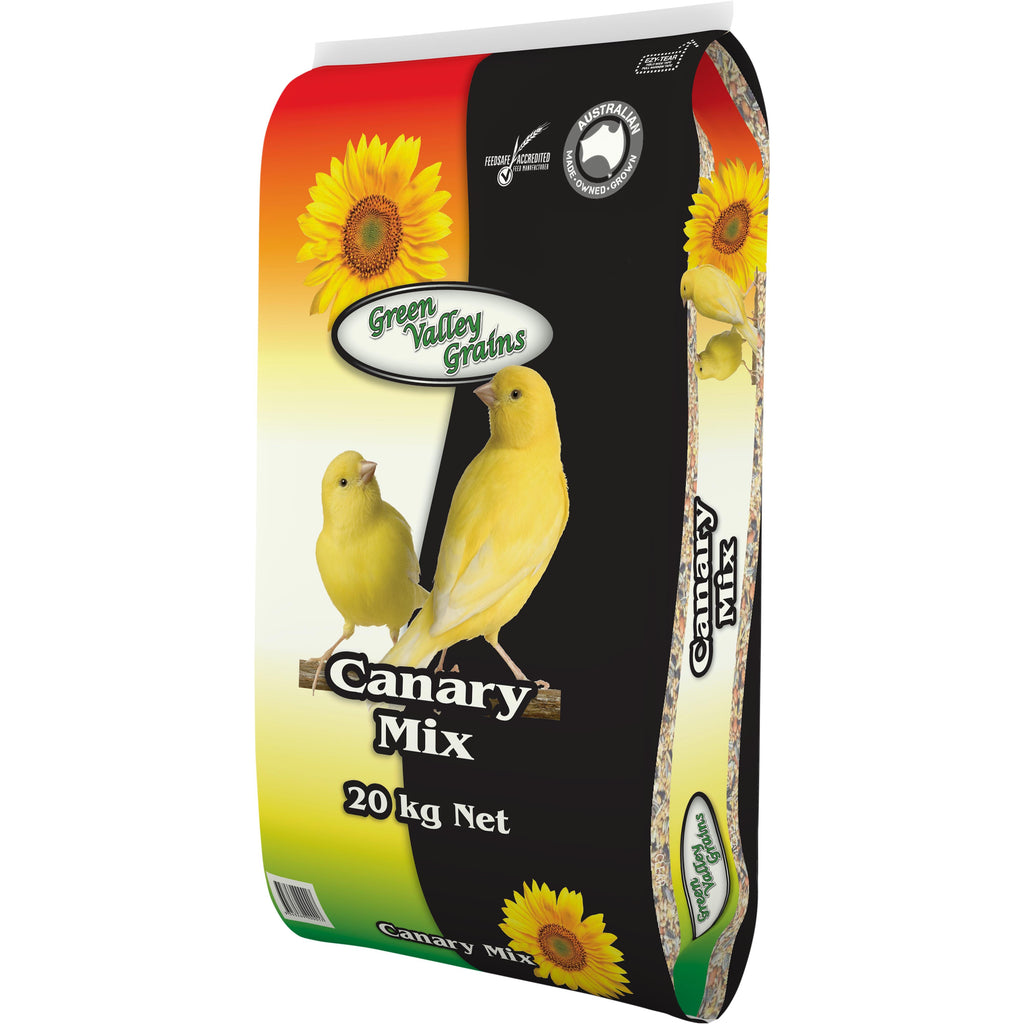 Green Valley Grains Canary Mix Seed 20kg-Habitat Pet Supplies