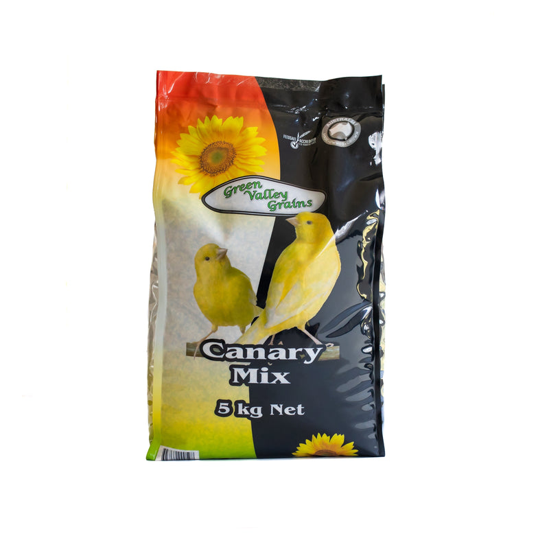 Green Valley Grains Canary Mix Seed 5kg-Habitat Pet Supplies