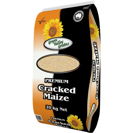Green Valley Grains Cracked Maize for Birds 20kg