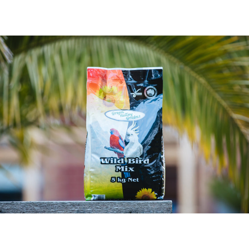 Green Valley Grains Wild Bird Mix Seed 5kg (+_+)