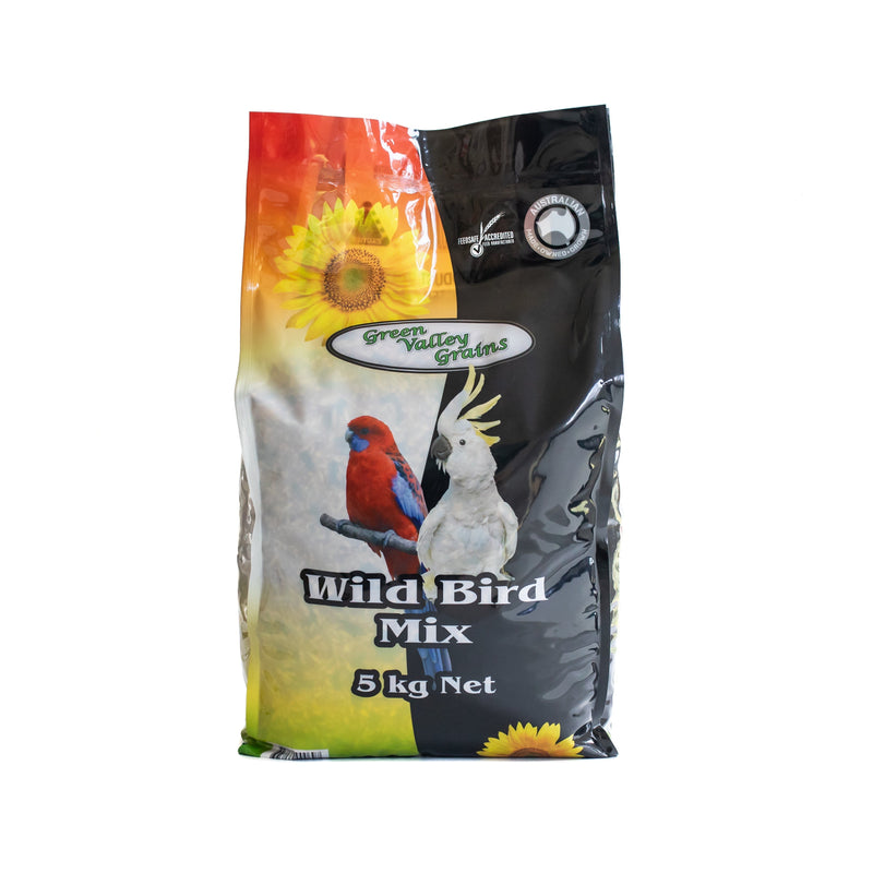 Green Valley Grains Wild Bird Mix Seed 5kg (+_+)-Habitat Pet Supplies
