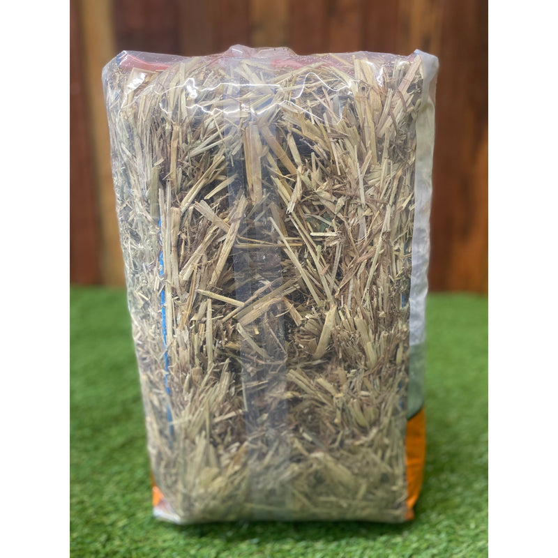 Green Valley Naturals Oaten Hay Mini Bale for Small Animals 22L (+_+)