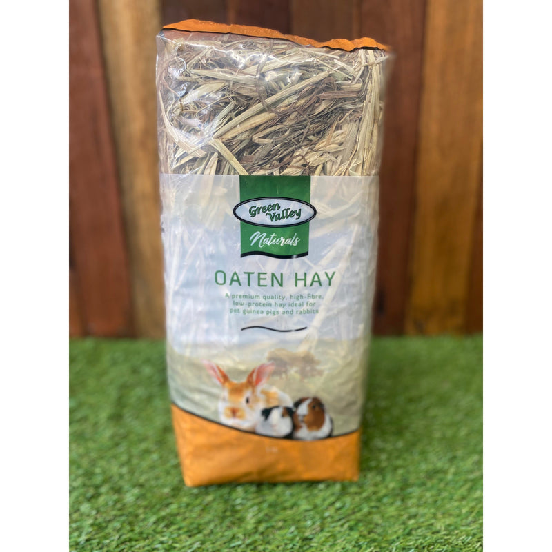 Green Valley Naturals Oaten Hay for Small Animals 11L (+_+)