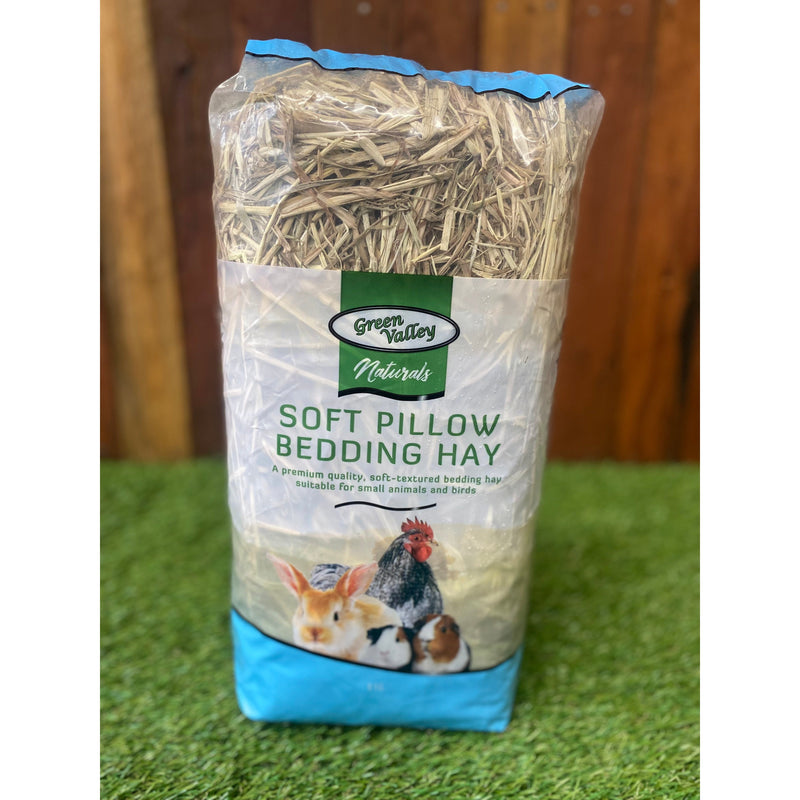 Green Valley Naturals Soft Pillow Bedding Hay for Small Animals and Birds 11L (+_+)