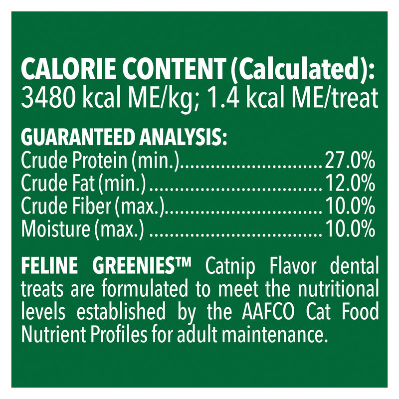 Greenies Cat Dental Treats Catnip 60g